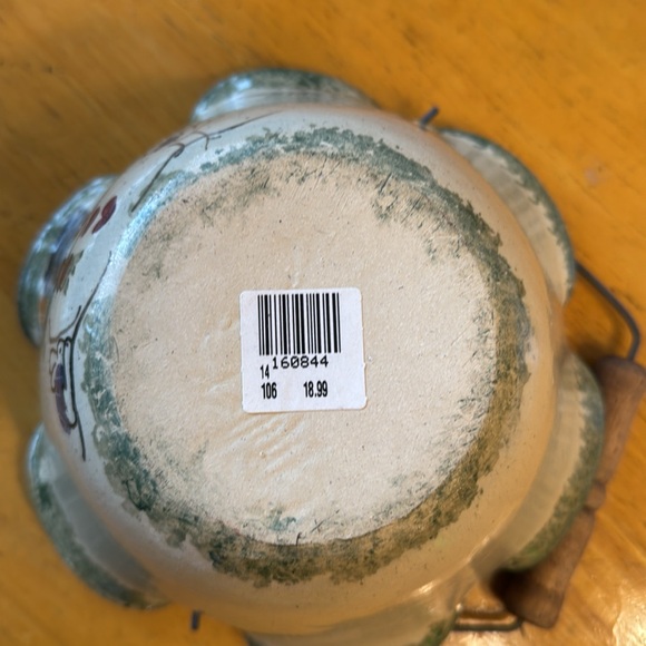 “Let it Snow” Snowman Bowl with Handle. New with tag - Picture 12 of 13